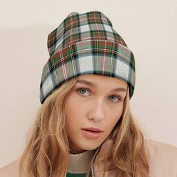 ScotsTee Shop Scottish Stewart Dress Ancient Tartan Plaid Knit Beanie