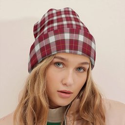 ScotsTee Shop Scottish MacFie Dress (MacPhee Dress) Modern Tartan Plaid Knit Beanie