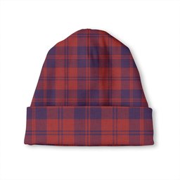 ScotsTee Shop Scottish MacGregor of Glengyle (Gregor of Deeside) Weathered Tartan Plaid Knit Beanie