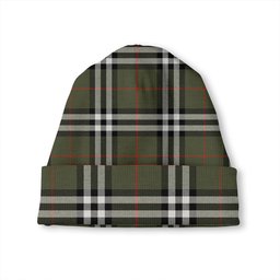ScotsTee Shop Scottish Thomson Hunting 2 (Thompson Hunting 2) Ancient Tartan Plaid Knit Beanie