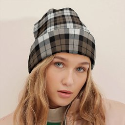 ScotsTee Shop Scottish MacKay Dress Weathered Tartan Plaid Knit Beanie