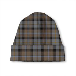ScotsTee Shop Scottish MacCandlish Grey Dress Ancient Tartan Plaid Knit Beanie