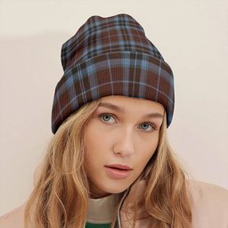 ScotsTee Shop Scottish MacTavish Hunting Weathered Tartan Plaid Knit Beanie