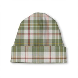 ScotsTee Shop Scottish MacPherson Dress Blue Ancient Tartan Plaid Knit Beanie