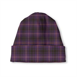 ScotsTee Shop Scottish MacIver of Strome Weathered Tartan Plaid Knit Beanie