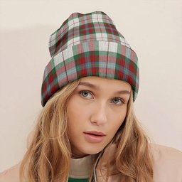 ScotsTee Shop Scottish MacLean Dress (Lumsden) Modern Tartan Plaid Knit Beanie