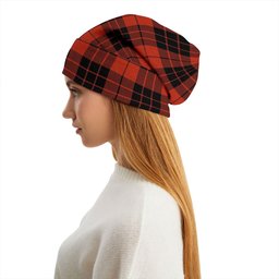 ScotsTee Shop Scottish MacLeod of Raasay Ancient Tartan Plaid Knit Beanie