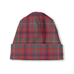 ScotsTee Shop Scottish MacDonald of Glenaladale (Donald of Glenaladale) Weathered Tartan Plaid Knit Beanie