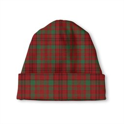 ScotsTee Shop Scottish MacDonell of Keppoch 1847 Variant Modern Tartan Plaid Knit Beanie