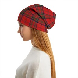 ScotsTee Shop Scottish MacDonell of Keppoch Ancient Tartan Plaid Knit Beanie