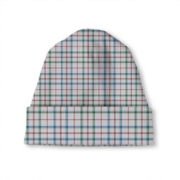 ScotsTee Shop Scottish MacLeod, Wedding (Personal) (MacDougal Arisaid) Ancient Tartan Plaid Knit Beanie
