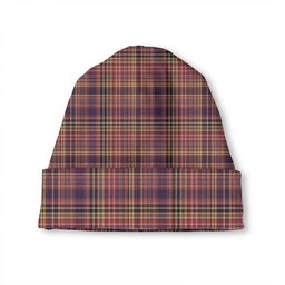 ScotsTee Shop Scottish Ogilvie 3 Weathered Tartan Plaid Knit Beanie