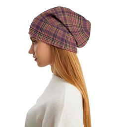 ScotsTee Shop Scottish Ogilvie 3 Weathered Tartan Plaid Knit Beanie