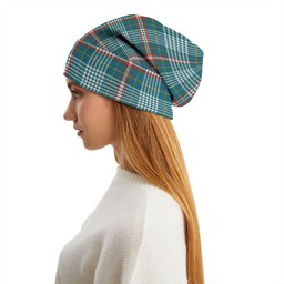 ScotsTee Shop Scottish Parker Dress USA Ancient Tartan Plaid Knit Beanie
