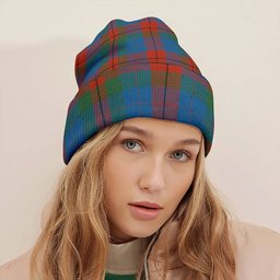 ScotsTee Shop Scottish Skene of Cromar Ancient Tartan Plaid Knit Beanie