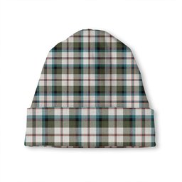 ScotsTee Shop Scottish MacNaughton Dress 2 Ancient Tartan Plaid Knit Beanie