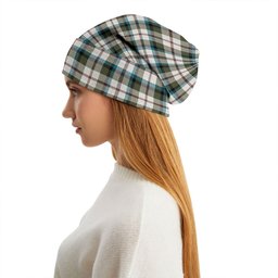 ScotsTee Shop Scottish MacNaughton Dress 2 Ancient Tartan Plaid Knit Beanie
