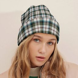 ScotsTee Shop Scottish MacNaughton Dress 2 Ancient Tartan Plaid Knit Beanie