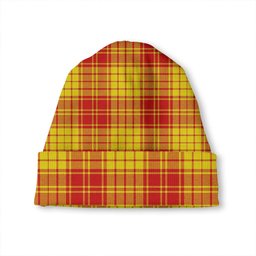 ScotsTee Shop Scottish MacMillan Dress Modern Tartan Plaid Knit Beanie