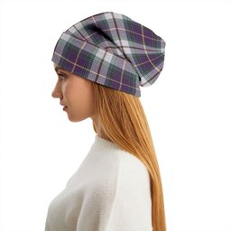 ScotsTee Shop Scottish MacLeod of California Weathered Tartan Plaid Knit Beanie