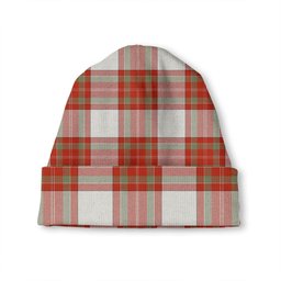 ScotsTee Shop Scottish MacBrair Dress 2 Ancient Tartan Plaid Knit Beanie
