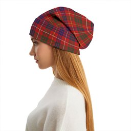 ScotsTee Shop Scottish MacRae of Inverinate Modern Tartan Plaid Knit Beanie