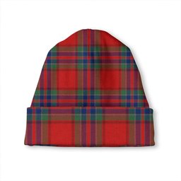 ScotsTee Shop Scottish MacRae of Ardentoul Modern Tartan Plaid Knit Beanie