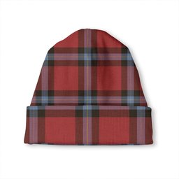 ScotsTee Shop Scottish MacLaine of LochBuie (Cockburn) (MacLaine of LochBuie) Weathered Tartan Plaid Knit Beanie