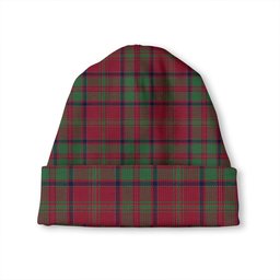 ScotsTee Shop Scottish MacDonald of Glencoe (Donald of Glencoe) Modern Tartan Plaid Knit Beanie
