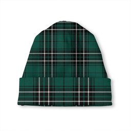 ScotsTee Shop Scottish MacLean of Duart Hunting (Vestiarium Scoticum) Modern Tartan Plaid Knit Beanie