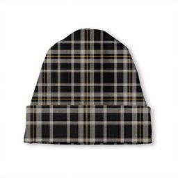 ScotsTee Shop Scottish Ochterlony (Auchterlony) Ancient Tartan Plaid Knit Beanie