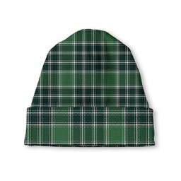 ScotsTee Shop Scottish MacDonald Lord of the Isles- Hunting Modern Tartan Plaid Knit Beanie