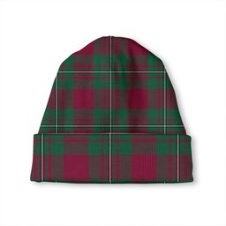 ScotsTee Shop Scottish MacGregor of Cardney (Gregor of Cardney) Modern Tartan Plaid Knit Beanie