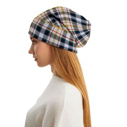 ScotsTee Shop Scottish MacLaren Albino Dance Modern Tartan Plaid Knit Beanie