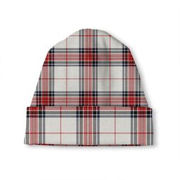 ScotsTee Shop Scottish Rothesay Dress Modern Tartan Plaid Knit Beanie