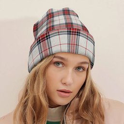 ScotsTee Shop Scottish Rothesay Dress Modern Tartan Plaid Knit Beanie