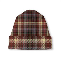 ScotsTee Shop Scottish MacKay of Strathnaver Modern Tartan Plaid Knit Beanie