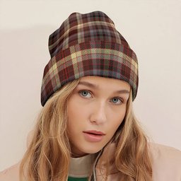 ScotsTee Shop Scottish MacKay of Strathnaver Modern Tartan Plaid Knit Beanie
