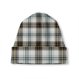 ScotsTee Shop Scottish Henderson Dress 3 (MacKendrick Dress 3) Weathered Tartan Plaid Knit Beanie