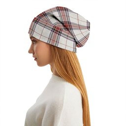 ScotsTee Shop Scottish Rothesay Dress Weathered Tartan Plaid Knit Beanie