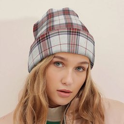 ScotsTee Shop Scottish Rothesay Dress Weathered Tartan Plaid Knit Beanie