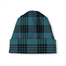 ScotsTee Shop Scottish MacKay Blue (Vestiarium Scoticum) Ancient Tartan Plaid Knit Beanie