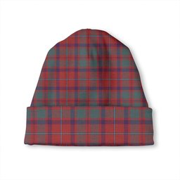 ScotsTee Shop Scottish Shaw of Tordarroch Weathered Tartan Plaid Knit Beanie