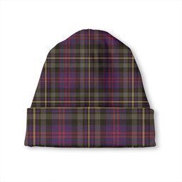 ScotsTee Shop Scottish MacCallum of Berwick Weathered Tartan Plaid Knit Beanie