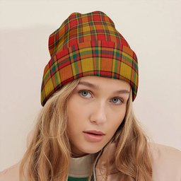 ScotsTee Shop Scottish Scrimgeour of Glassary Modern Tartan Plaid Knit Beanie