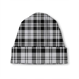 ScotsTee Shop Scottish Scott (Sir Walter) Abbreviated Modern Tartan Plaid Knit Beanie