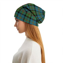 ScotsTee Shop Scottish MacLeod of Harris (MacLeod Hunting) Ancient Tartan Plaid Knit Beanie