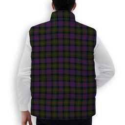 ScotsTee Shop Scottish MacDonell of Glengarry 2 Crest Tartan Puffer Vest Winter White Duck Down Vest Sleeveless