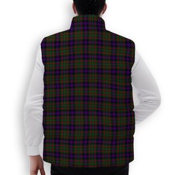 ScotsTee Shop Scottish MacLaren Regent Crest Tartan Puffer Vest Winter White Duck Down Vest Sleeveless
