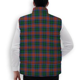 ScotsTee Shop Scottish Rattray of Lude Ancient Crest Tartan Puffer Vest Winter White Duck Down Vest Sleeveless